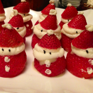 Χριστουγεννιάτικη Συνταγή με Φράουλες